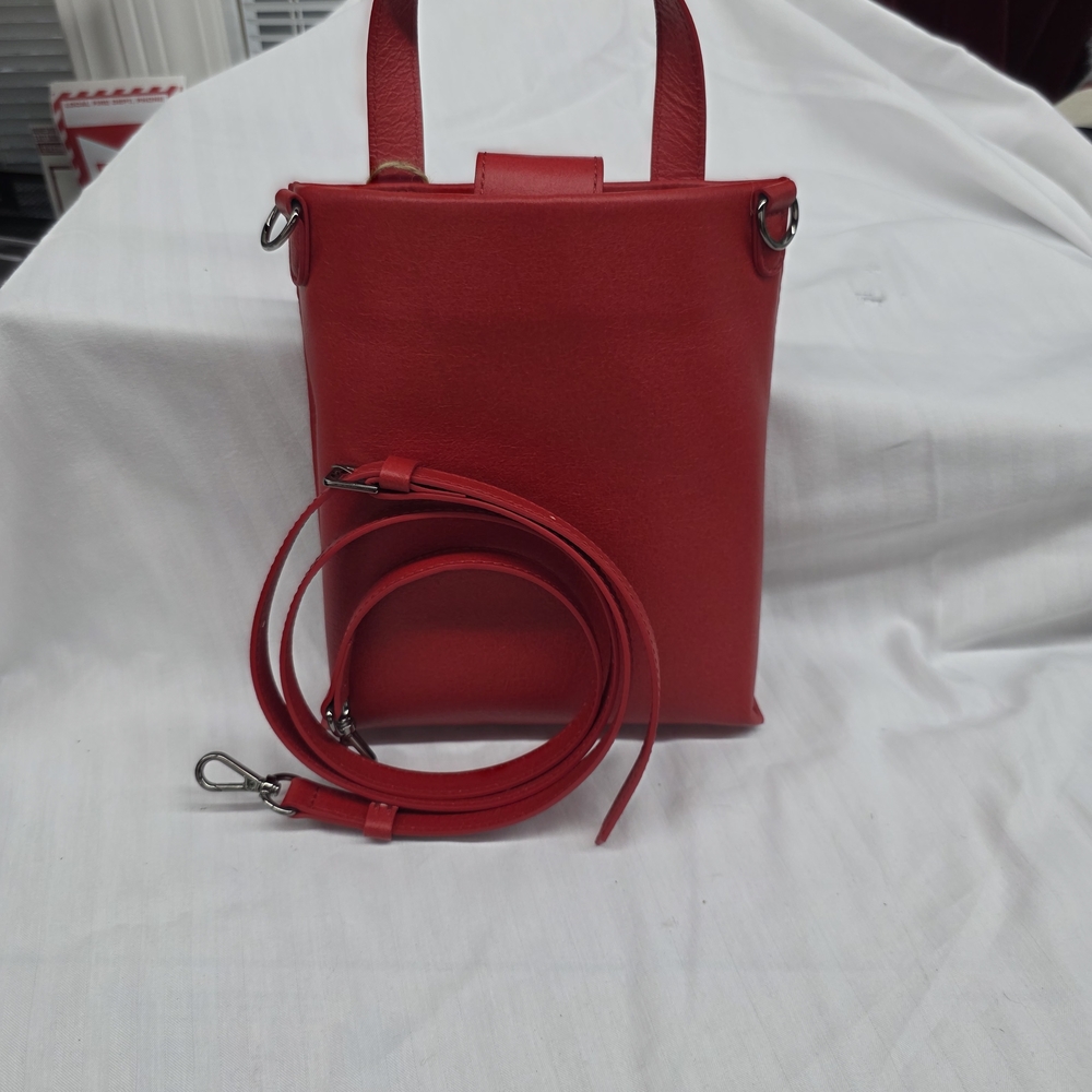 Elegant Red Crossbody Bag